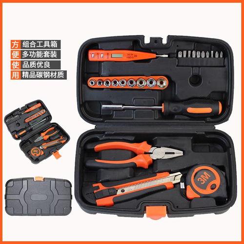 實用工具箱24件套(tao)組(zu)合(he) 家(jia)庭維修(xiu)與(yu)手(shou)工制作的得(de)力助(zhu)手(shou)