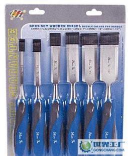 神(shen)發(fa)工具(ju)六件(jian)套(tao)塑(su)柄木工鑿(zao)66017 五金沖(chong)壓(ya)件(jian)的精良(liang)之(zhi)作